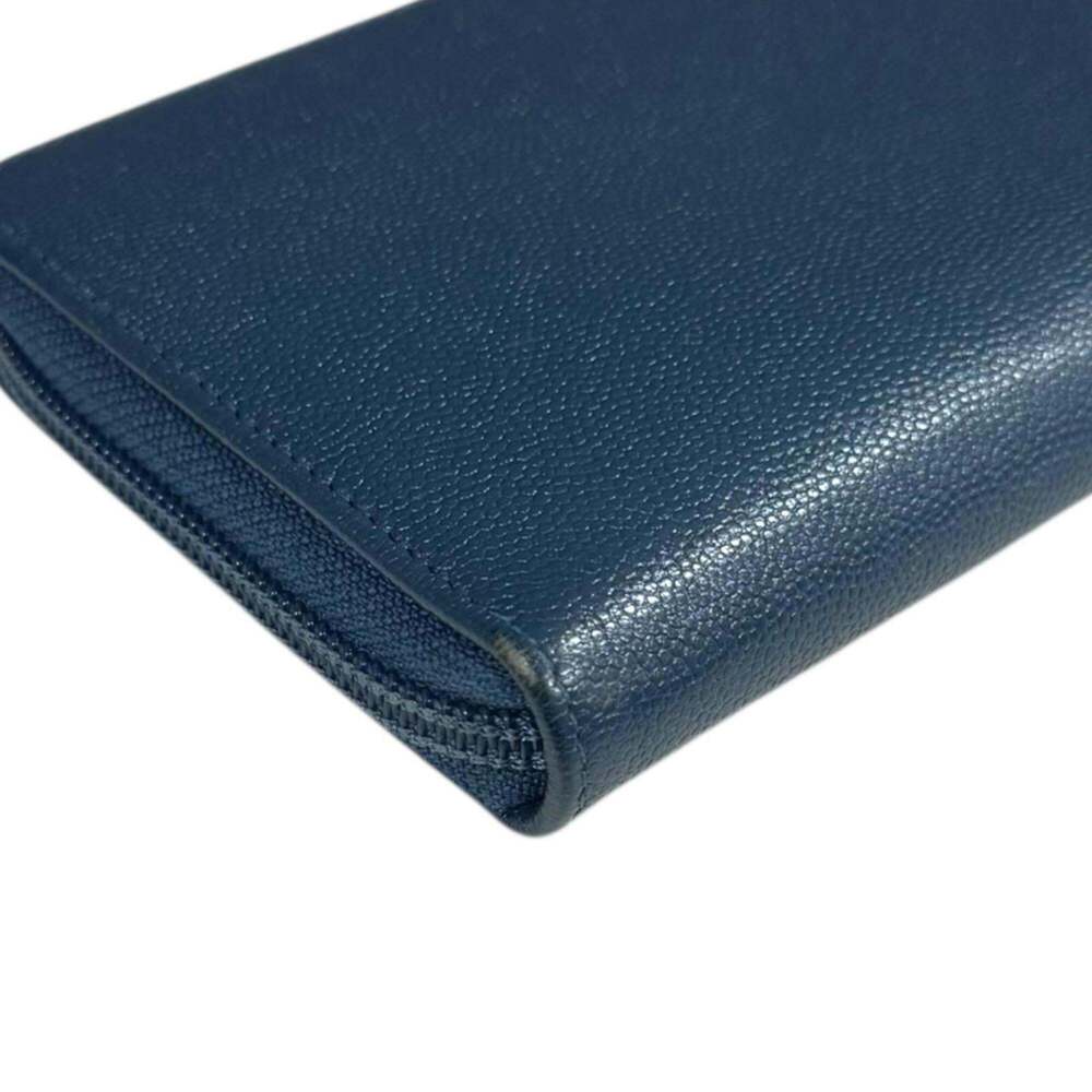 CHANEL Blue Leather Wallet - Picture 11 of 12